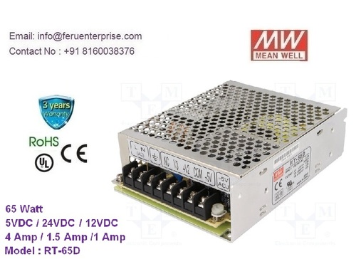 RT-65D MEANWELL SMPS Power Supply