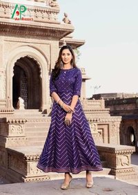 Kali Gown  Rayon Printed Gown Catalogue Set