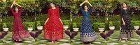 Gown Rayon Printed Gown Catalogue Set
