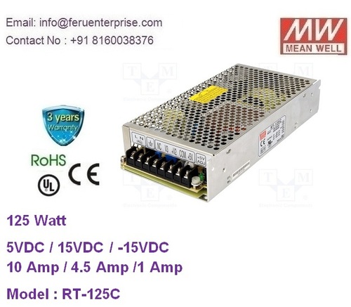 RT-125C MEANWELL SMPS Power Supply