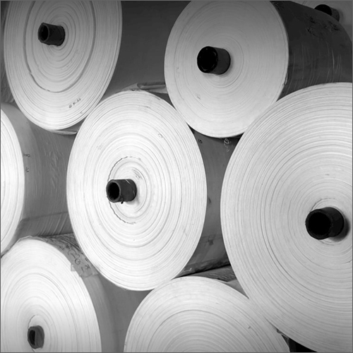 Light In Weight White Pp Woven Fabric Roll
