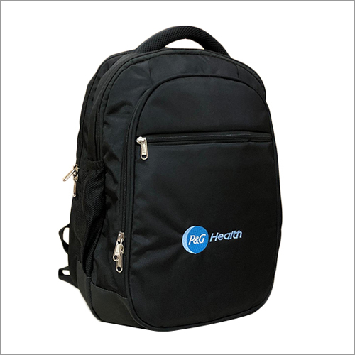 Black Promotional Backpack