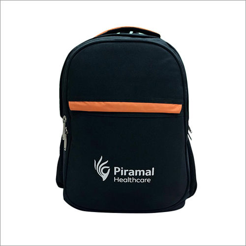 Black Advertising Backpack