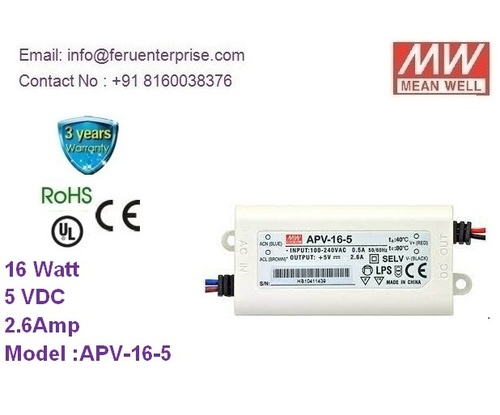 APV-16-5 MEANWELL LED Driver