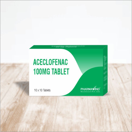 100 Mg Aceclofenac Tablets Dry Place