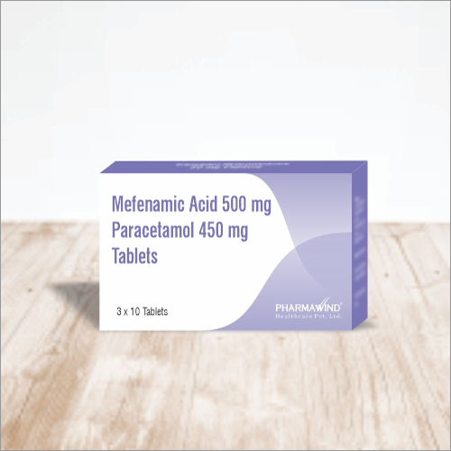 Mefenamic Acid 500 Mg Paracetamol 450 Mg Tablets Recommended For: As Per Doctor Recommendation