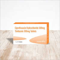 Ciprofloxacin Hydrochloride Tinidazole Tablets - Effective Treatment For Bacterial And Parasite Infections | Recommended Use As Per Doctor's Prescription, Store In Dry Place