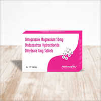 Omeprazole Magnesium 10mg Ondansetron Hydrochloride Dihydrate 4mg Tablets Recommended For: As Per Doctor Recommendation