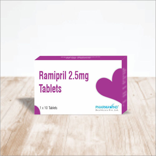 2.5Mg Ramipril Tablets Recommended For: As Per Doctor Recommendation