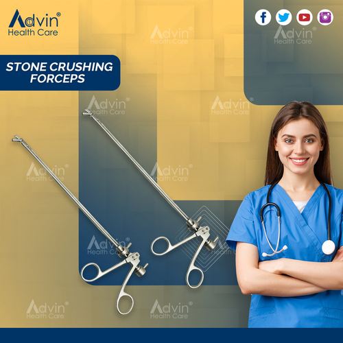 Stone Curshing Forceps