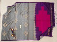 pure kanjivaram soft silk saree with border