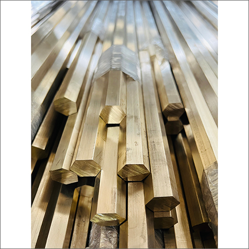 Brass Extruded Plain Hex Rods
