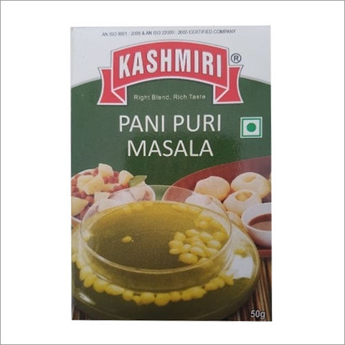 Fresh 50Gm Pani Puri Masala Powder