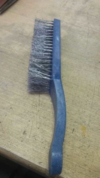 wooden wire brush