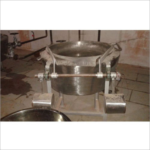 Thermic Fluid Pan Batch Type Frying Machine Industrial