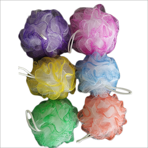 Multicolor Flower Loofah Age Group: Adults