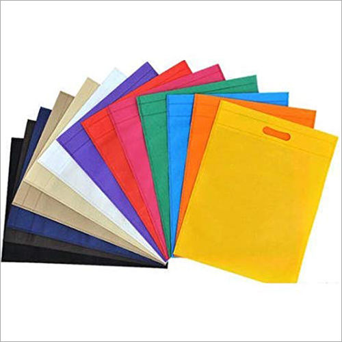 Plain D Cut Non Woven Grocery Bag