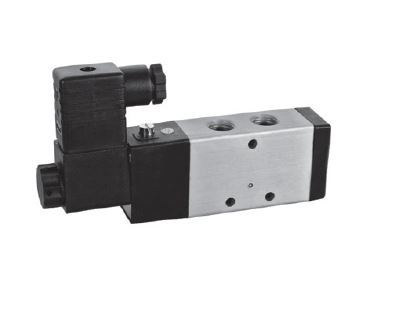 5 by 2 Way High Capacity Single and Double Coil Solenoid Valve