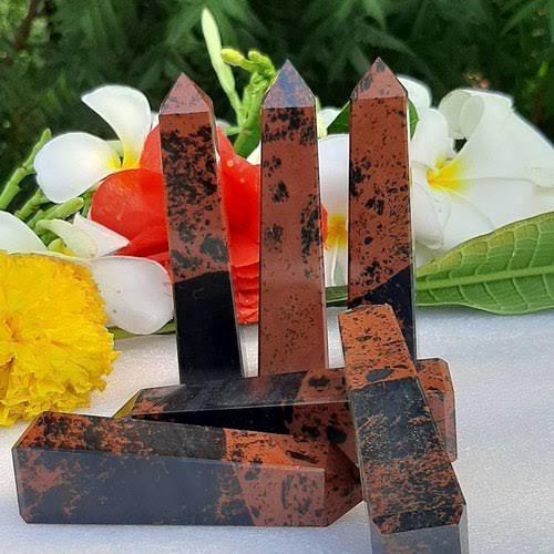 Mahogany obsidian towers