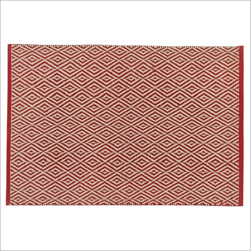 75cm x 115cm Diamond Cut Cotton Rug