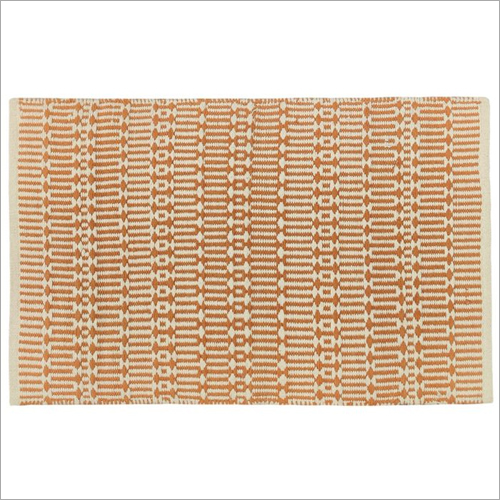 60cm x 90cm Lines and Dots Cotton Rug