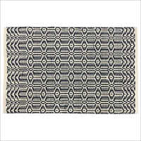 60cm x 90cm Handwoven Cotton Rug
