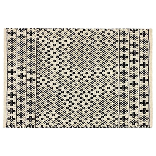 60cm x 90cm Reverse Spain Handwoven Cotton Rug