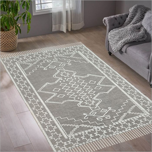 Traditional Handwoven Wool Carpet