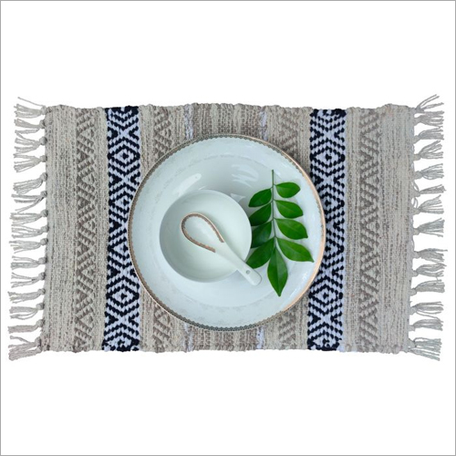 Cotton 33Cm X 48Cm Natural Concord Handwoven Place Mat