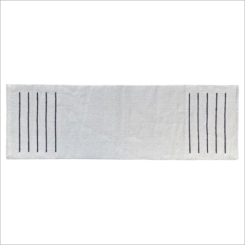 60cm x 180cm Natural Handwoven Cotton Yoga Mat