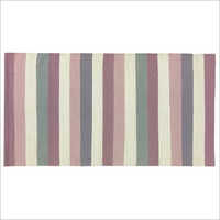 68cm x 115cm Handwoven Cotton Stripe Rug