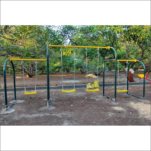 4 Seater Arc Outdoor Playground Swing