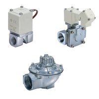 Smc Solenoid Valve - Aluminum, 30x40x50 Mm | 0.15-0.8 Mpa Operating Pressure, 100-1000 L/min Flow Rate, Dc12v Voltage, -10 To 60 °c Operating Temperature, 0.5 Kg Weight