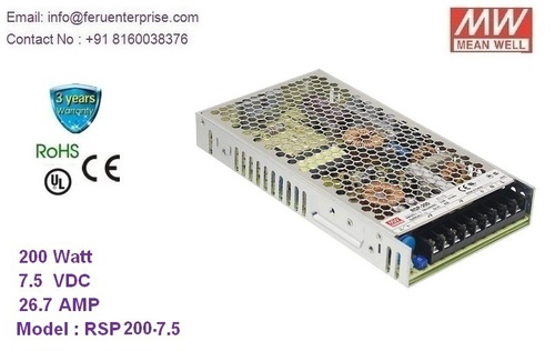 RSP-200-7.5 MEANWELL SMPS Power Supply