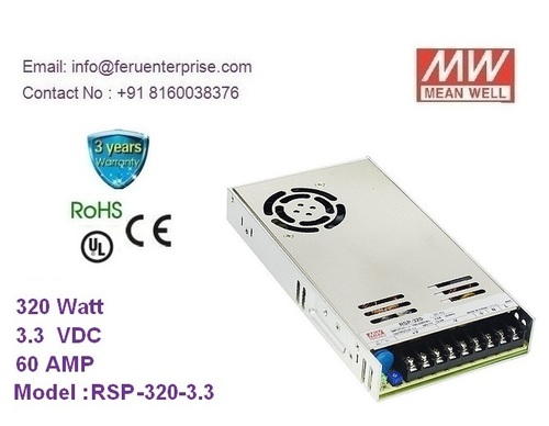 RSP-320-3.3 MEANWELL SMPS Power Supply