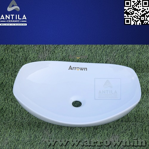 Wash Basin Table Top - Color: White