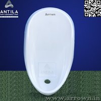 Half Stall Urinal - Color: White