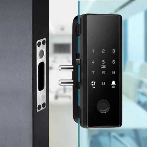 Biometric Glass Door Lock Application: Security