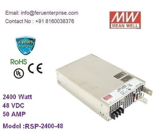 Rsp-2400-48 Meanwell Smps Power Supply Efficiency: 91.5%