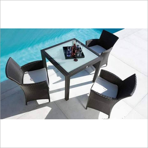 Outdoor Table Chair Set With Cushions