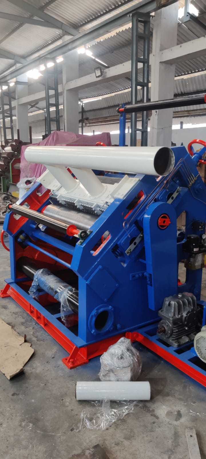 FINGERLESS HIGH SPEED CORRUGATION MACHINE