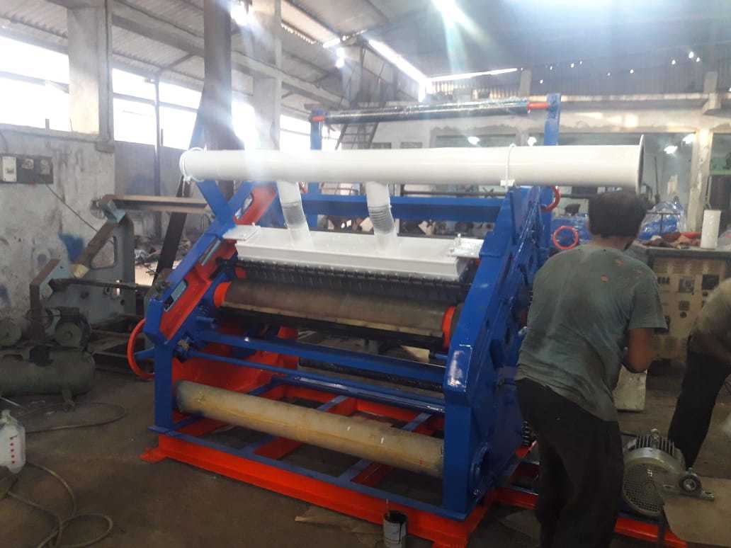 FINGERLESS HIGH SPEED CORRUGATION MACHINE