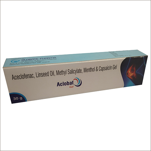 Aceclofenac Linseed Oil Methyl Salicylate Menthol And Capsaicin Gel