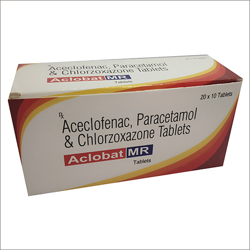 Aceclofenac Paracetamol And Chlorzoxazone Tablets
