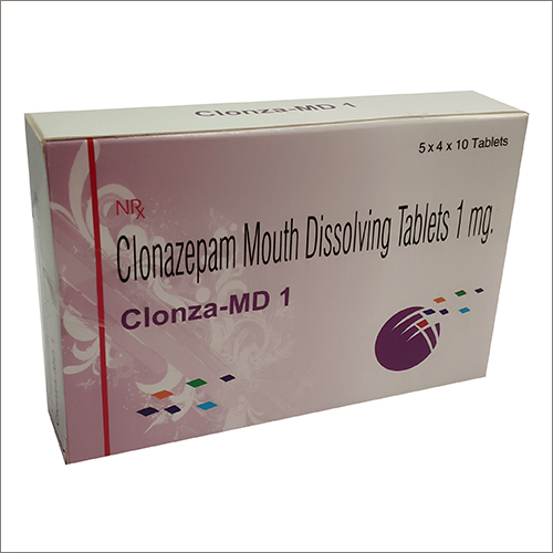 1 Mg Clonazepam Mouth Dissolving Tablets