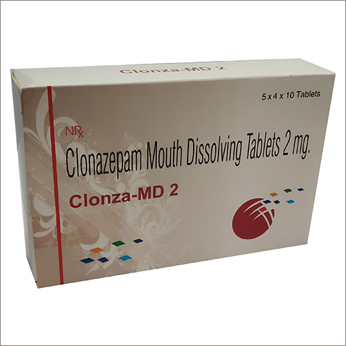 2 Mg Clonazepam Mouth Dissolving Tablets