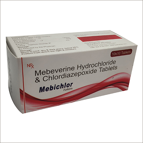 Mebeverine Hydrochloride And Chlordiazepoxide Tablets