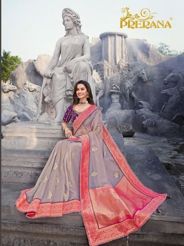 All Season Prerana Pure Designer Silk Saree Catalogue Set