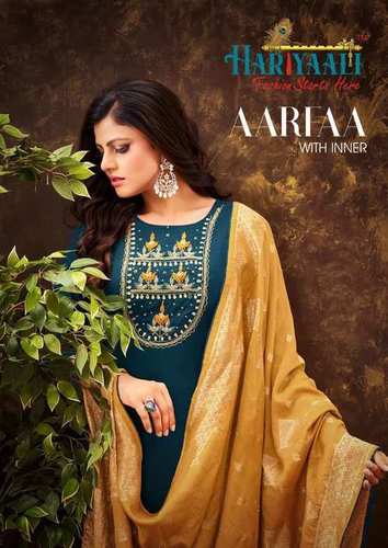 Aarfaa Designer Viscose Silk Kurti Catalogue