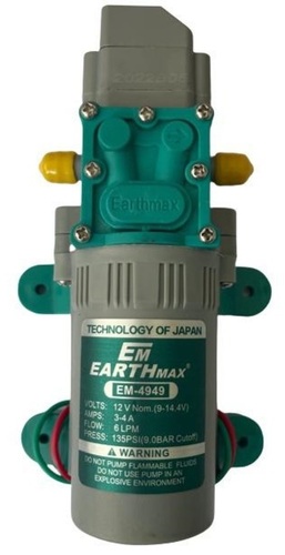 Earthmax 6 LPM 135PSI  Motor Pump